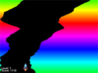 Rainbow Road game screenshot